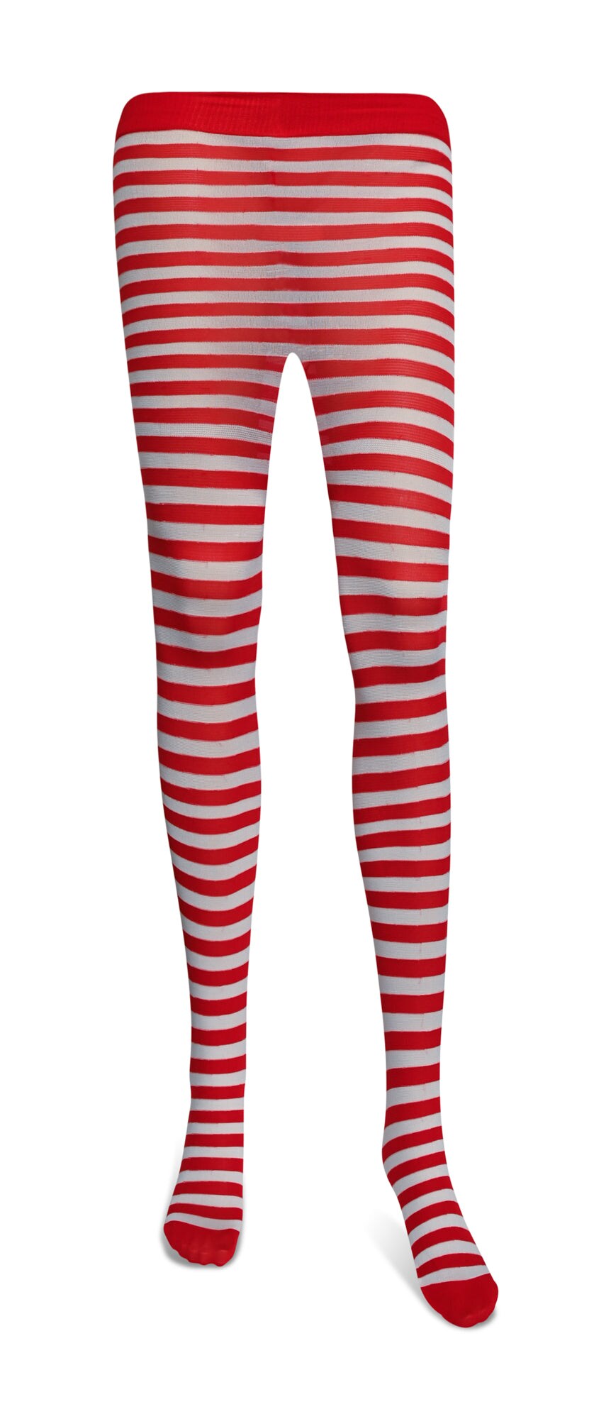 Red and white 2025 striped leggings kids