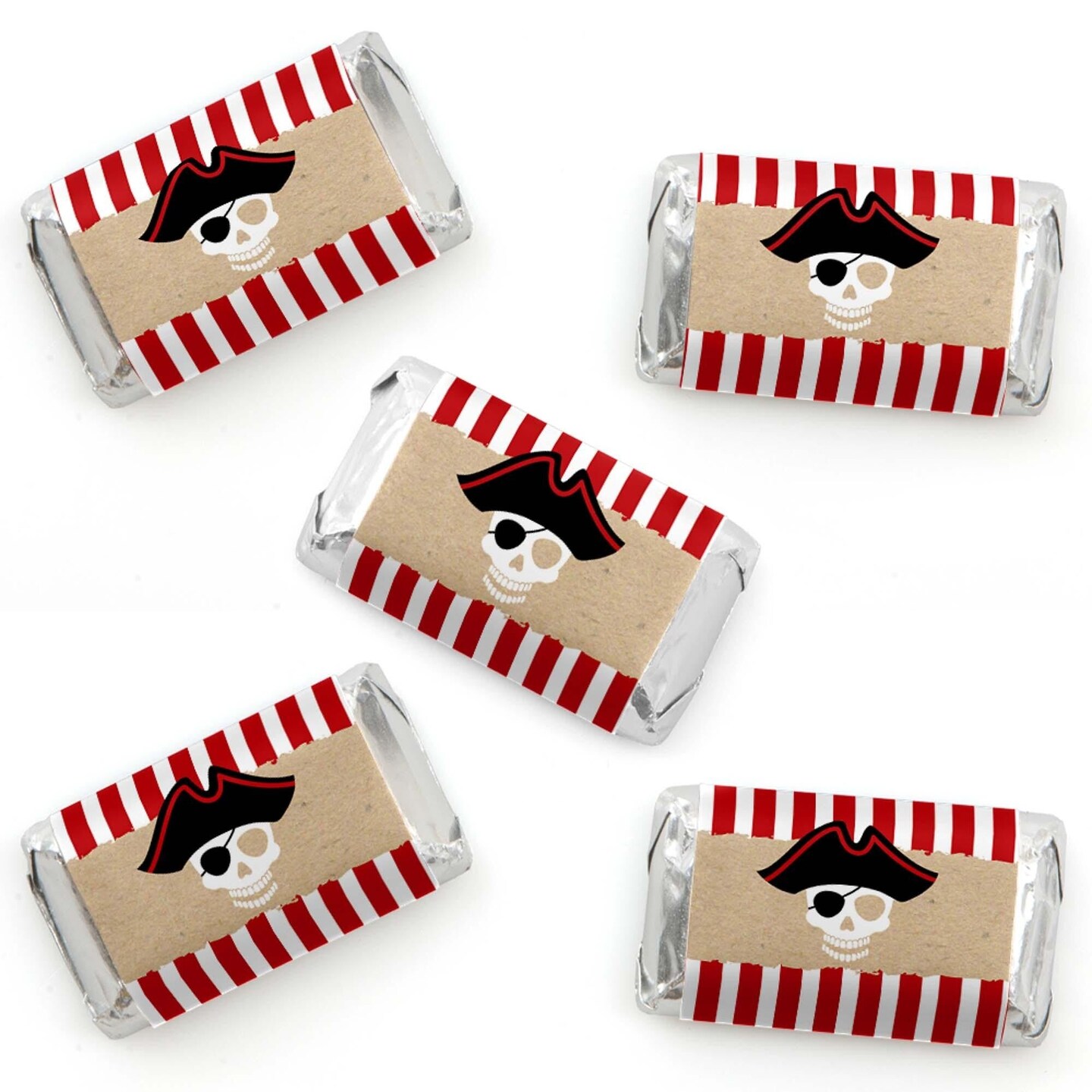 Big Dot of Happiness Cow Print - Mini Candy Bar Wrapper Stickers