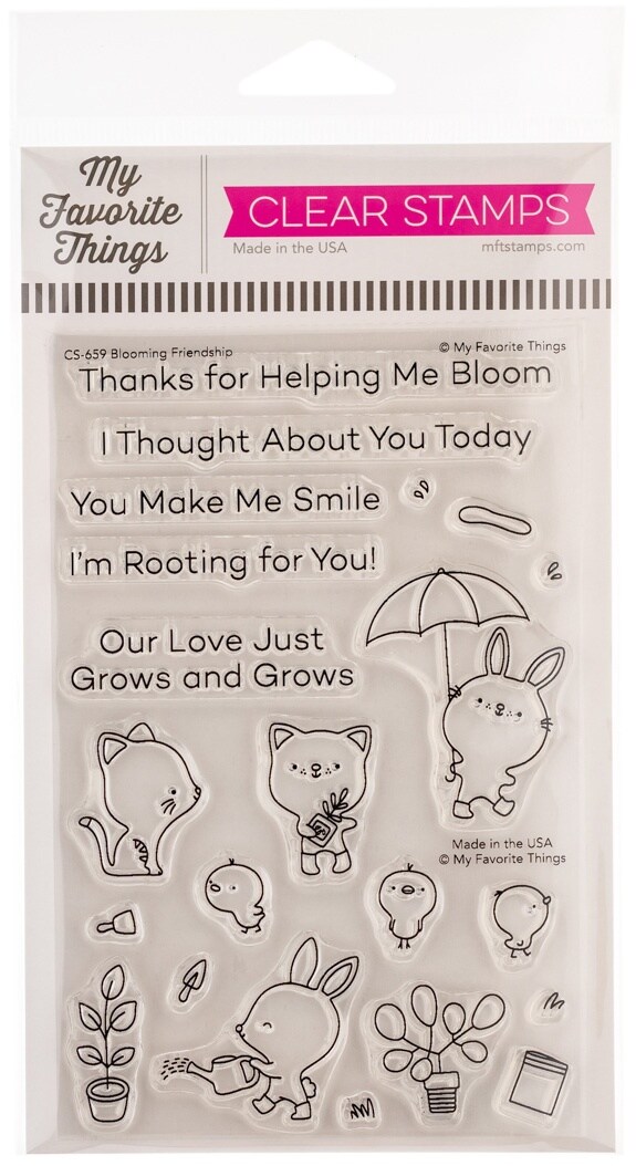My Favorite Things Clear Stamps 4"X6"-Blooming Friendship | Michaels