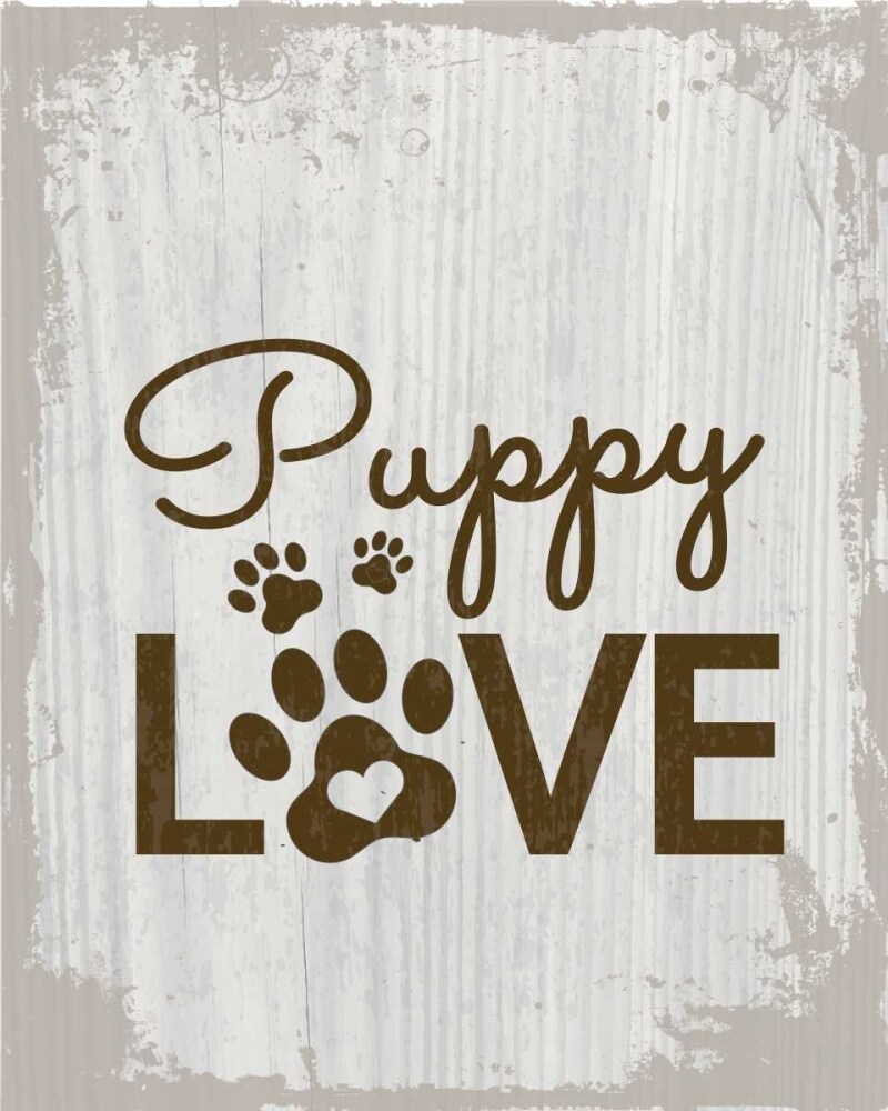 Puppy Love Poster Print by ND Art and Design - Item # VARPDXND1518
