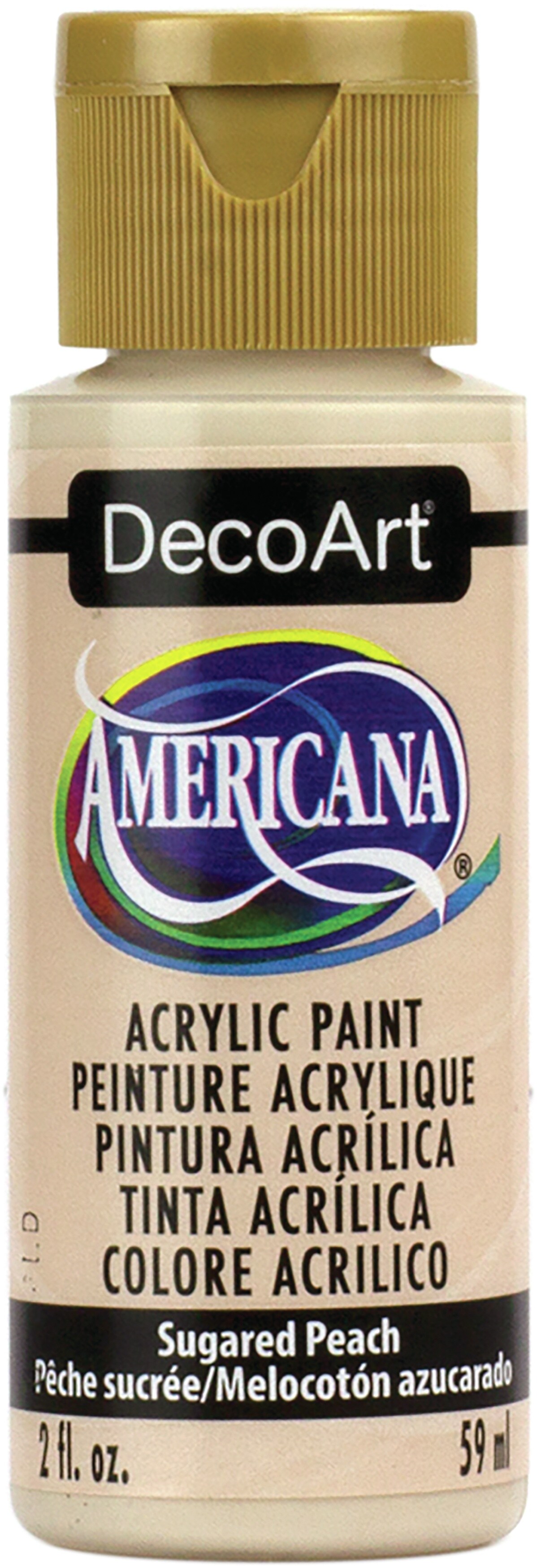 Decoart Americana Acrylic Paint 2OzPeach Michaels