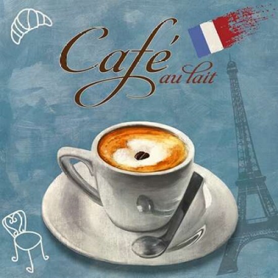 Cafe au lait Poster Print by Skip Teller - Item # VARPDX1CU1243