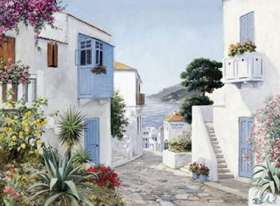 Seaside walkway Poster Print by Peter Motz - Item # VARPDXPM146