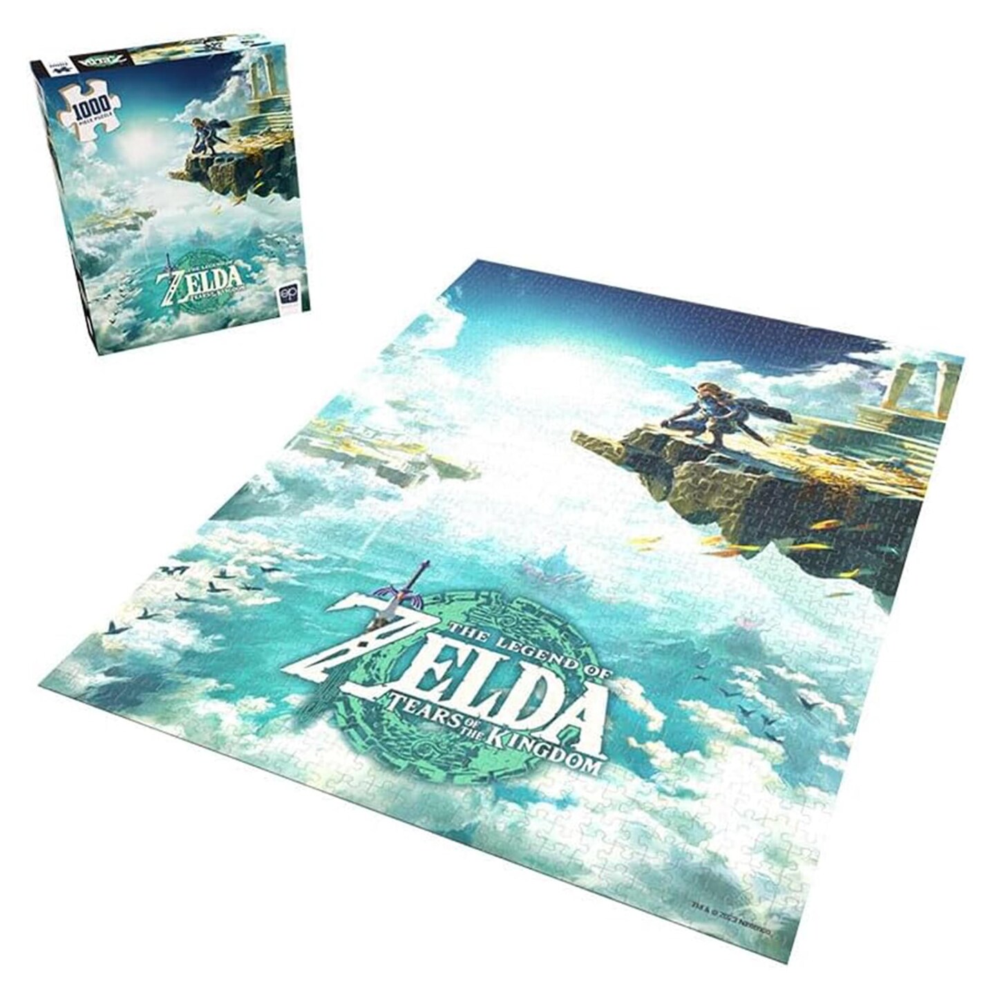 The Legend of Zelda &#x22;Tears of The Kingdom&#x22; 1000 Piece Jigsaw Puzzle