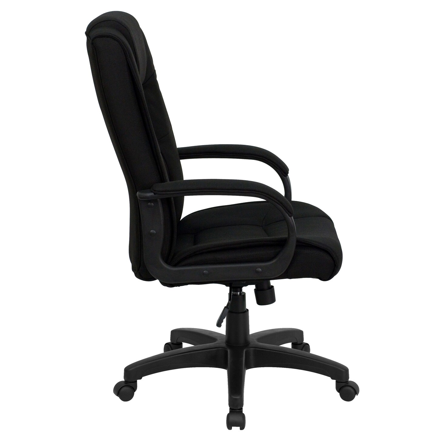 Emma and Oliver High Back Multi-Line Stitch Executive Swivel Office Chair with Arms