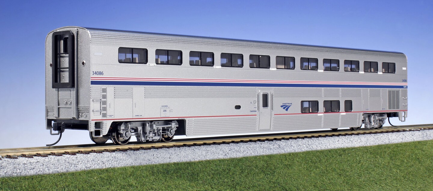 N scale best sale amtrak superliner