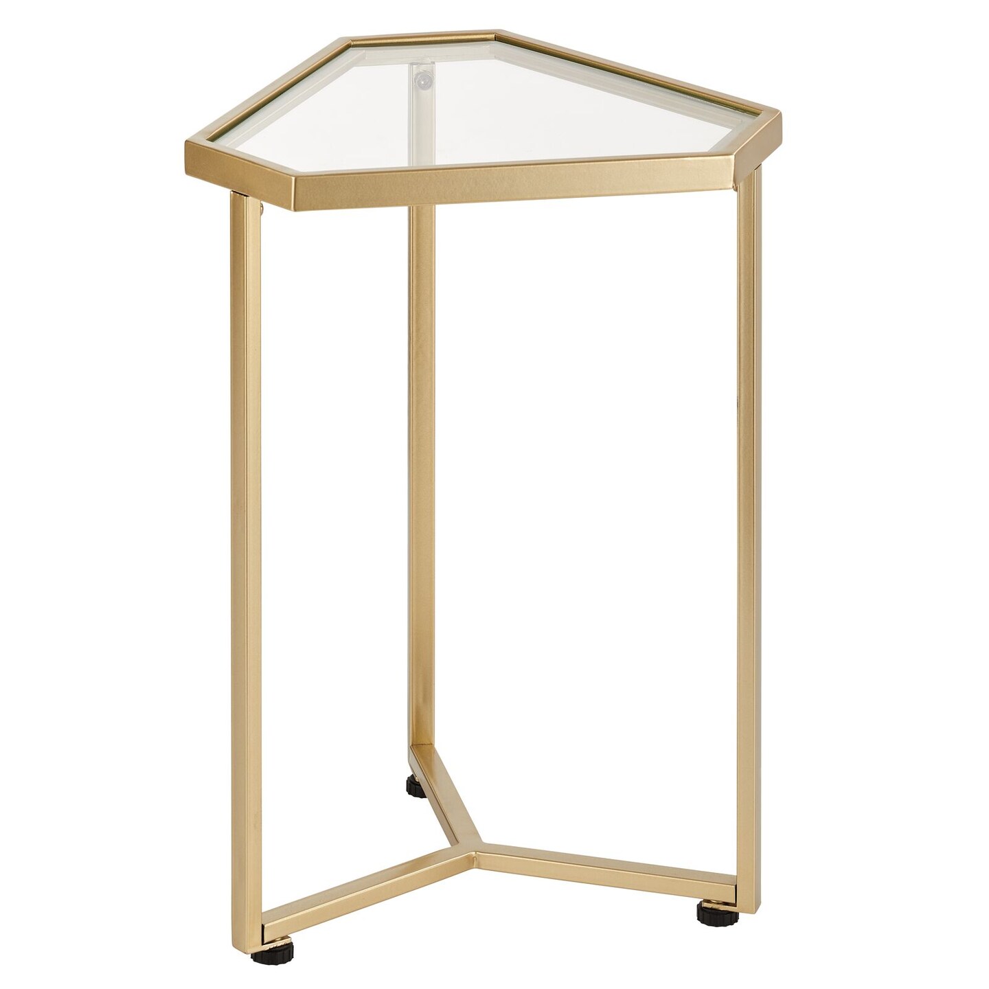 mDesign Triangle Inlay Top Accent Table