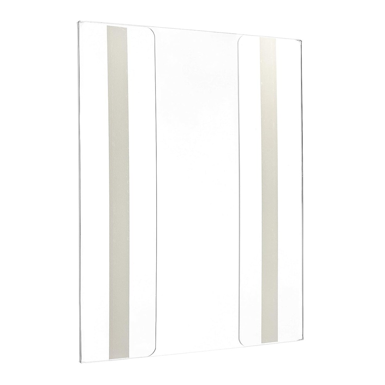 AdirOffice   8.5&#x22;x 11&#x22; Clear Wall Mount Side-Loading Acrylic Sign Holders 36 Pack