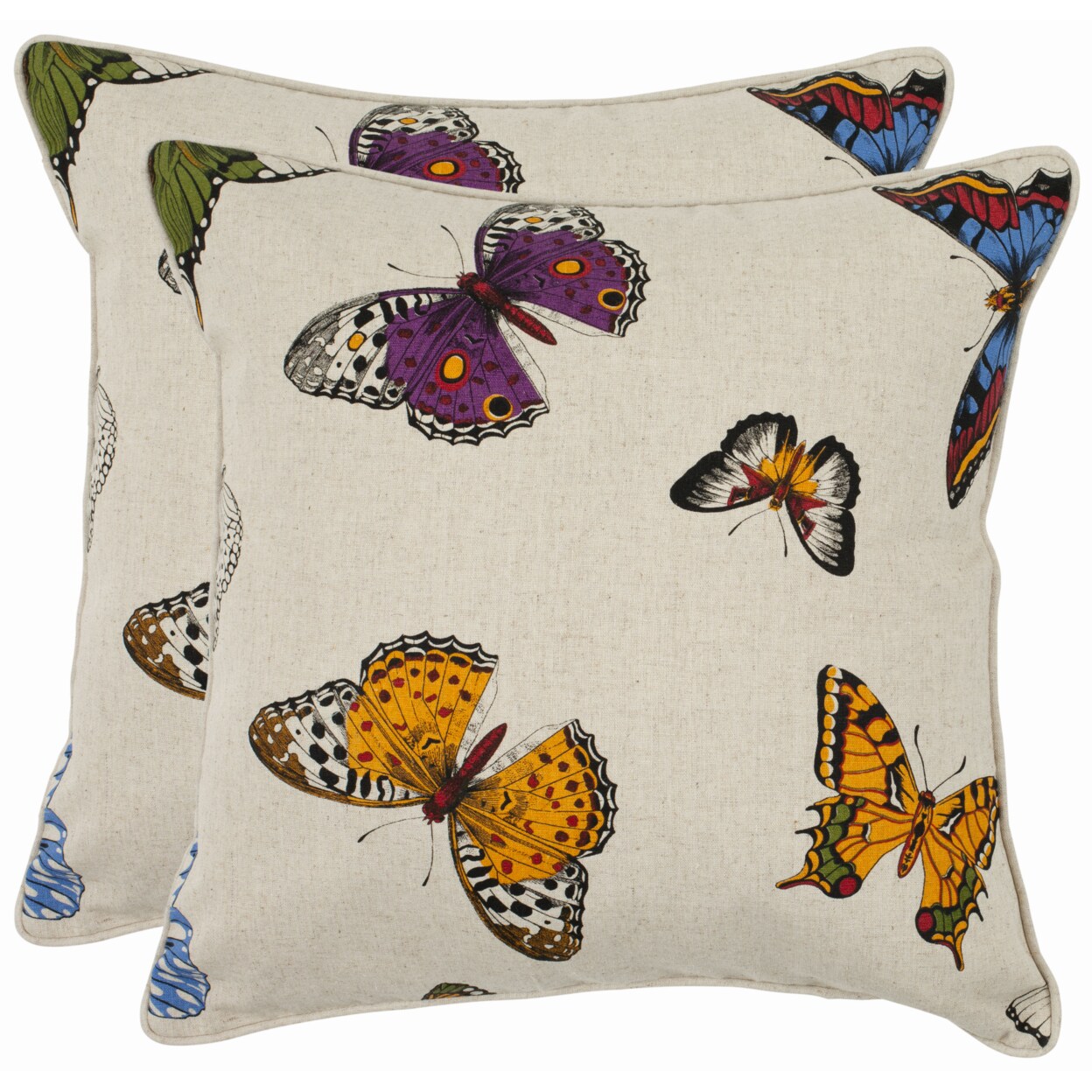 Safavieh   Emilie Pillow Set of 2 Multi