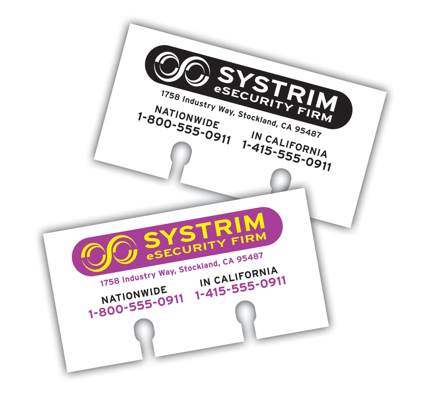 Avery Printable Rotary Cards with Sure Feed Technology, 2-1/6" x 4", White, 400 Blank Cards for Laser or Inkjet Printers (5385)