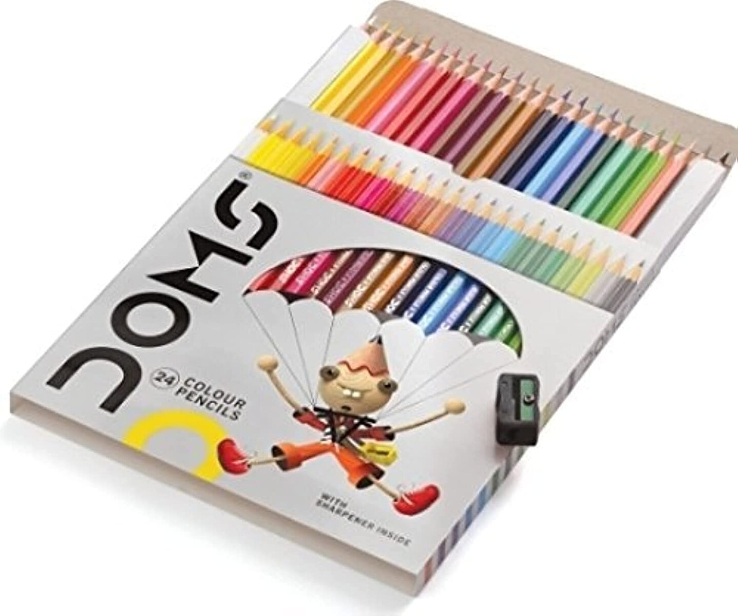 24 Pieces Colored Pencils Soft Core Color Pencil Set for Kids Adult Coloring Books Drawing, Writing Sketching