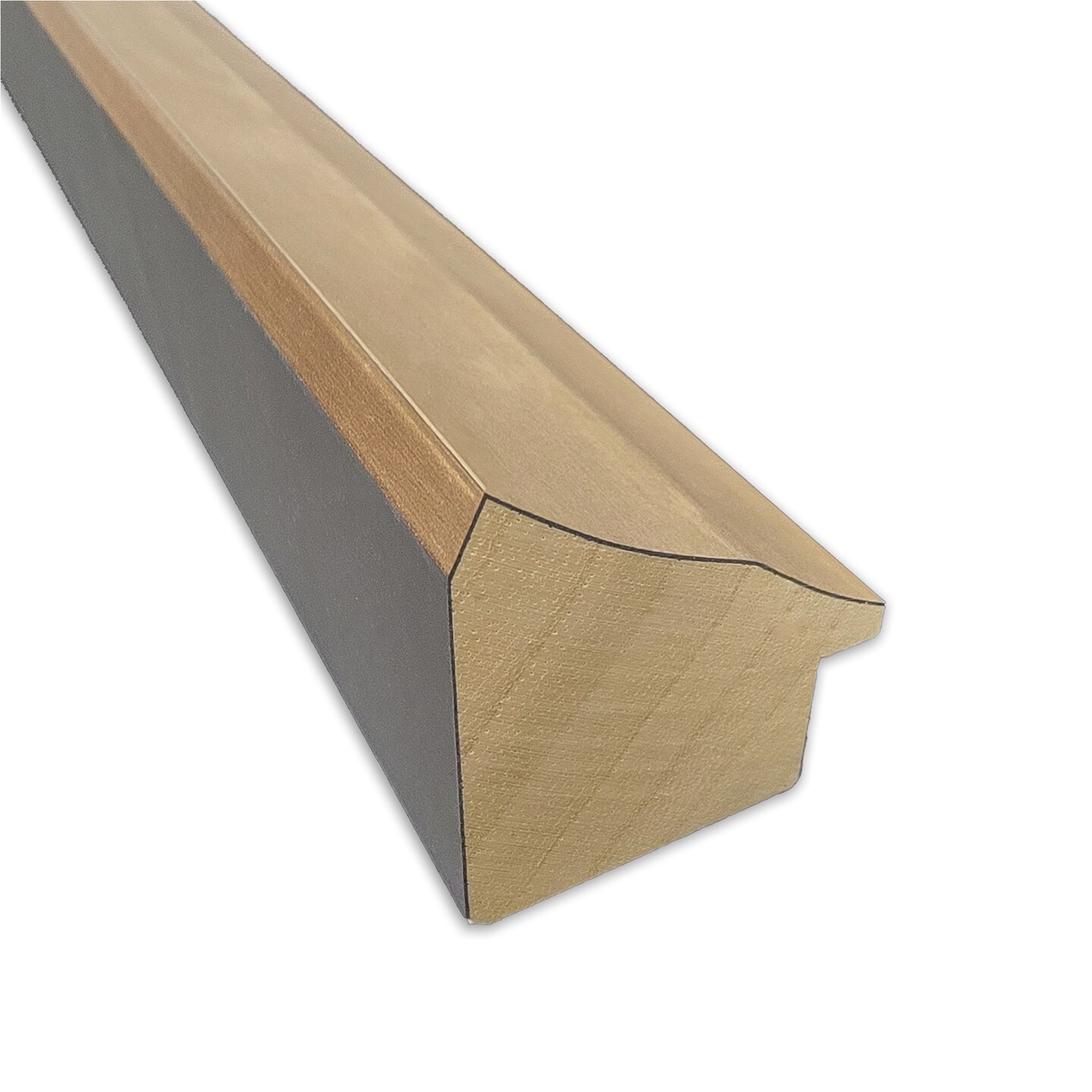 Angled Wood Framed Corkboard, White Cork