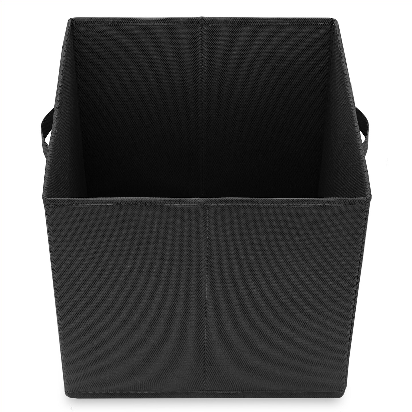 Casafield Set of 6 Collapsible Fabric Cube Storage Bins - Foldable Cloth Baskets for Shelves, Cubby Organizers & More