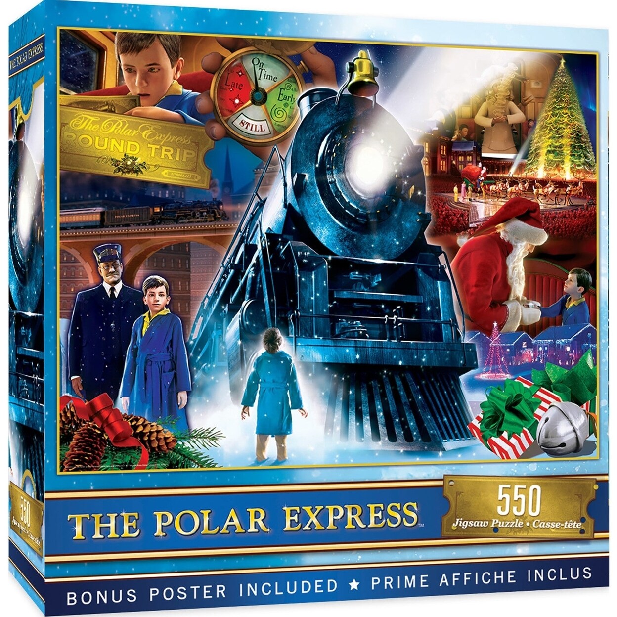 MasterPieces The Polar Express - Ride 550 Piece Glitter Jigsaw Puzzle