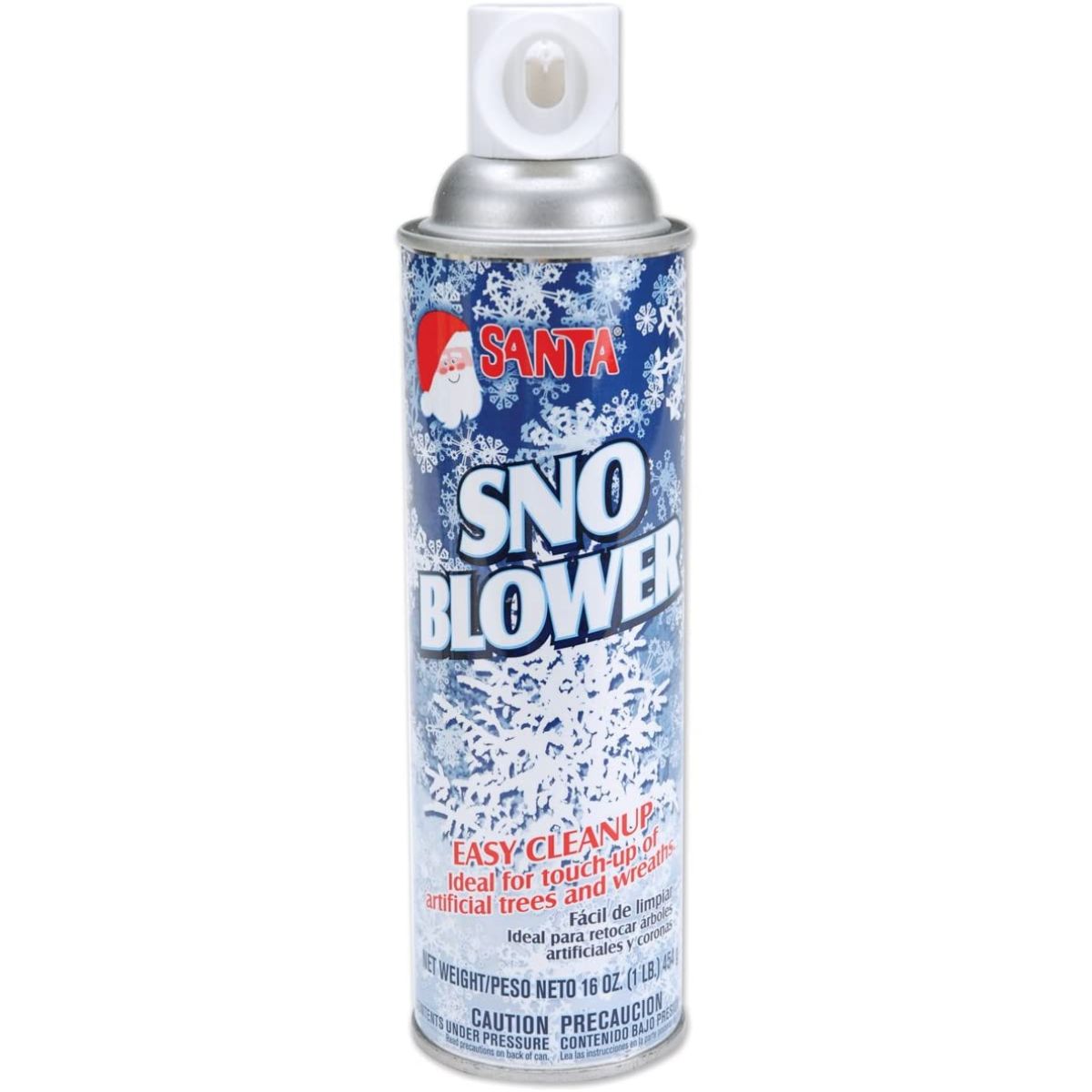 CC Christmas Decor Blue and White Christmas Snow Spray - 16 Oz