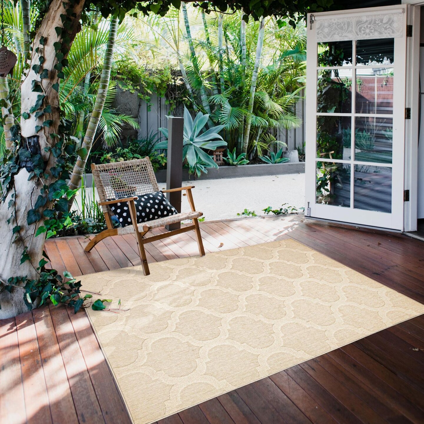 Rectangular store outdoor rugs