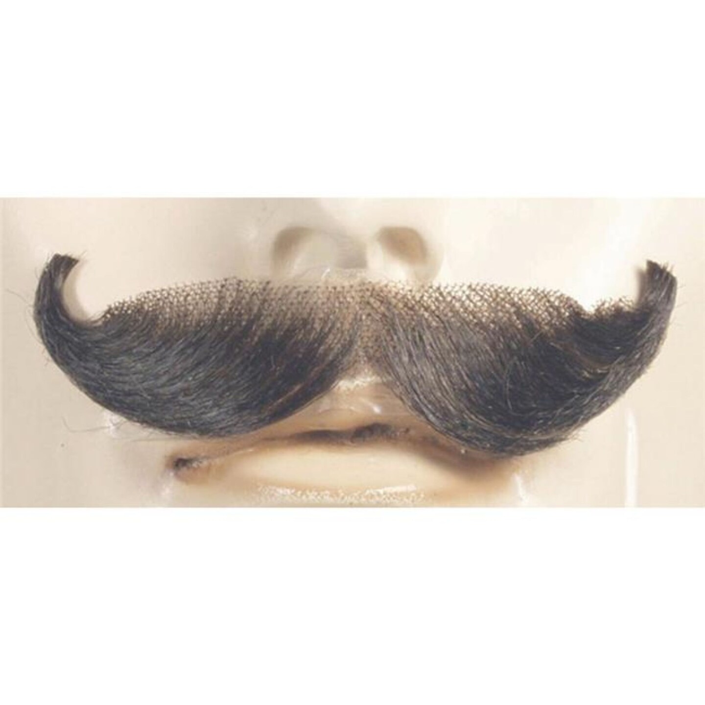 The Costume Center Medium Chestnut Brown Handsome English Men Adult Halloween Mustache Costume Accessory - One Size