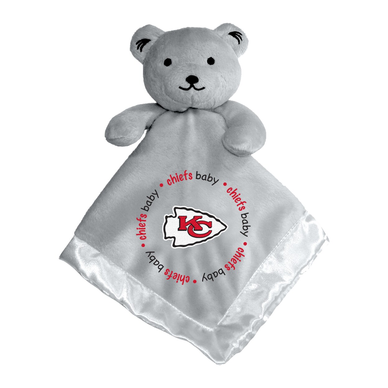 MasterPieces Baby Fanatic Gray Security Bear - NFL Kansas City Chiefs