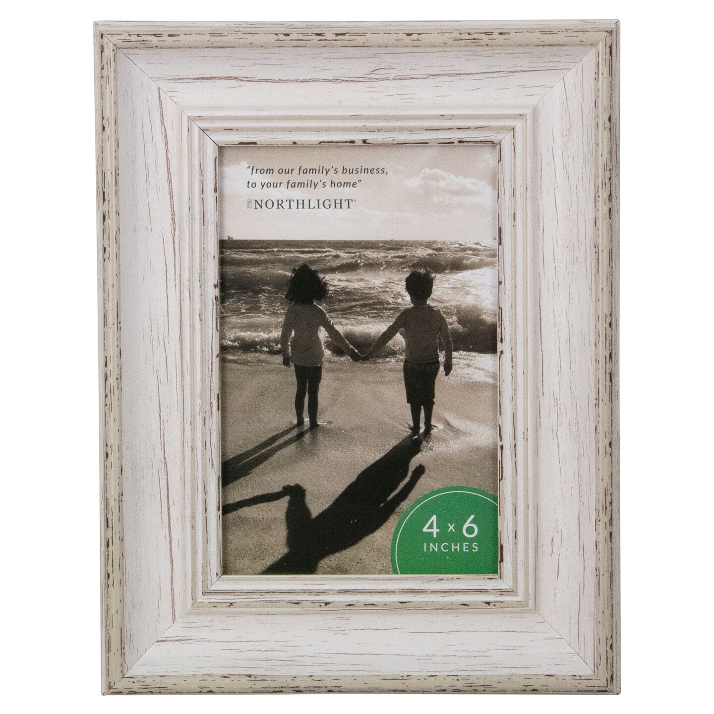 Northlight Distressed Vintage Picture Frame - for 4" x 6" Photo - 8.5"