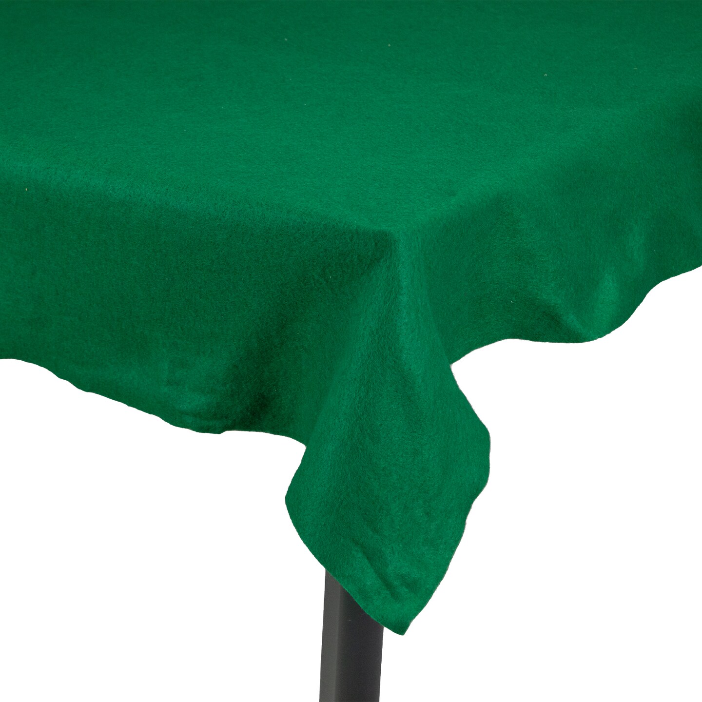 Northlight 35.5" x 94.5" Green Rectangular Table Drape