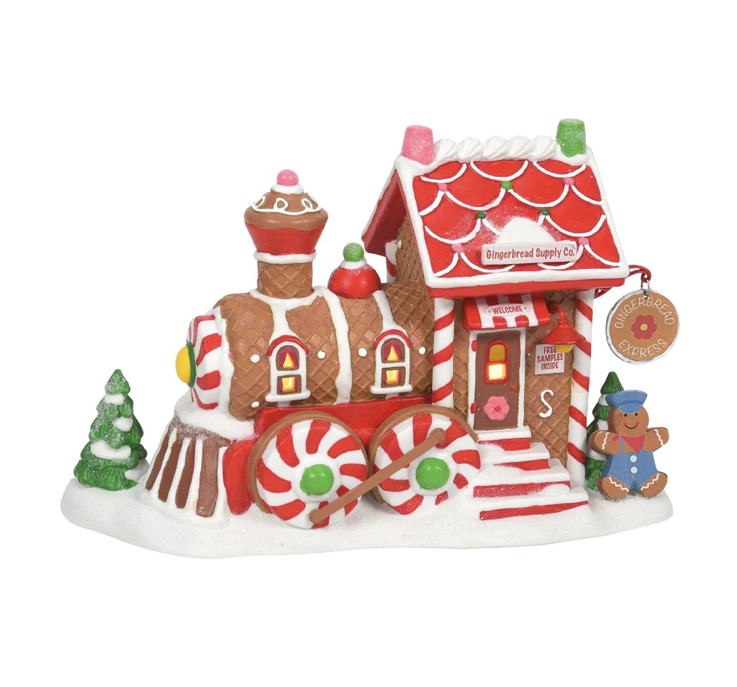 Department 56 Department 56 Lighted Christmas Gingerbread Supply Company #6011413