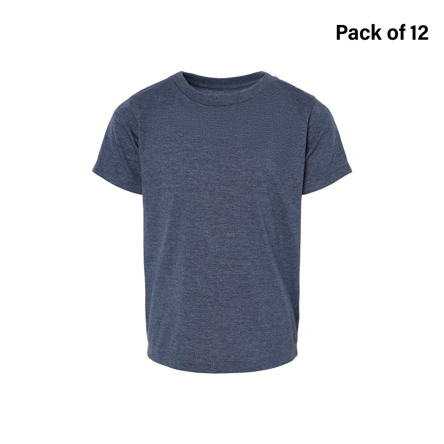 BELLA+CANVAS Toddler Jersey Tee Soft Cotton Crew Neck Short Sleeve Kids T-Shirt Everyday Wear