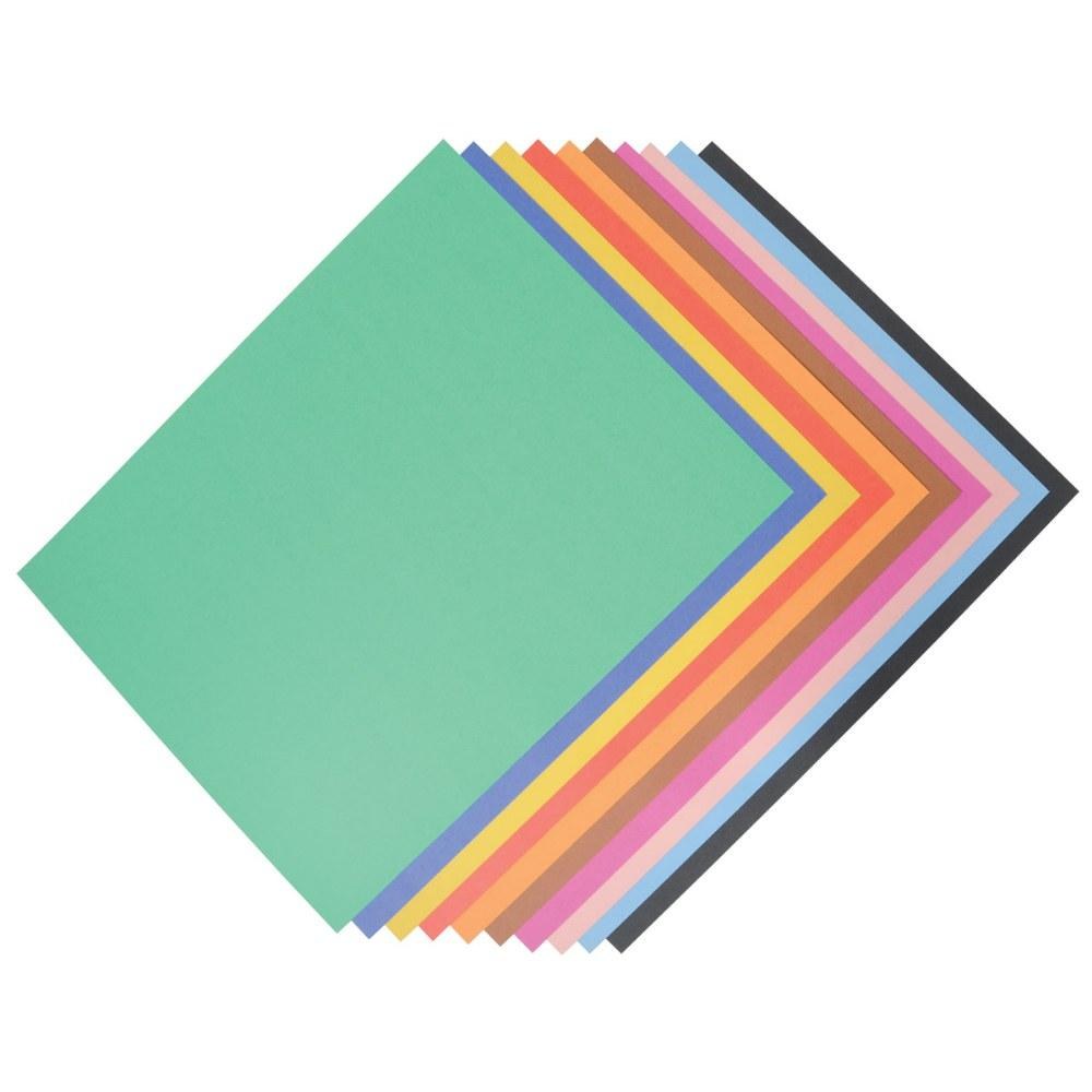 Pacon Poster Board - Assorted Colors - 100 Sheets