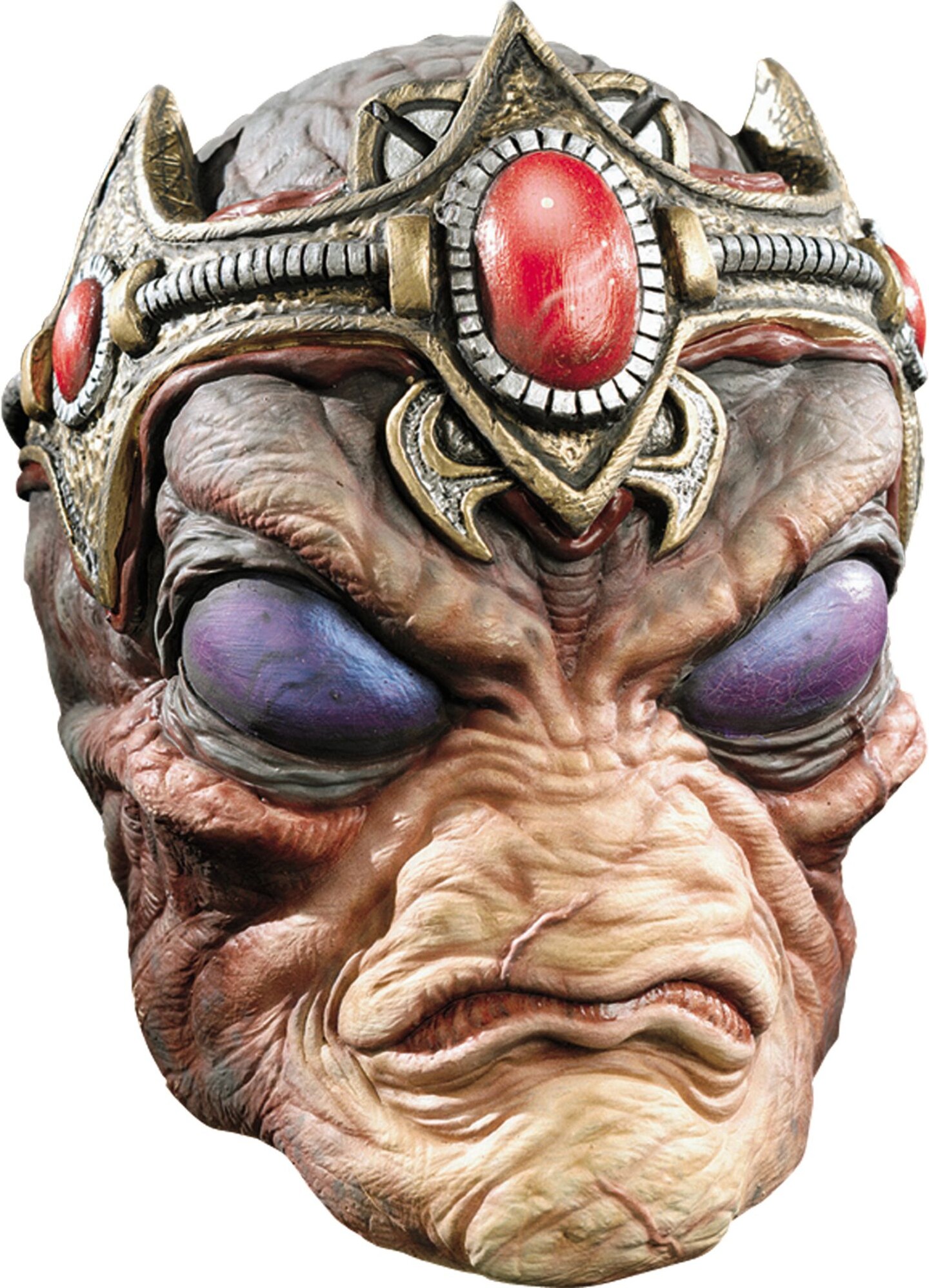 The Costume Center Red and Brown Commander Unisex Adult Halloween Mask Costume Accessory - One Size