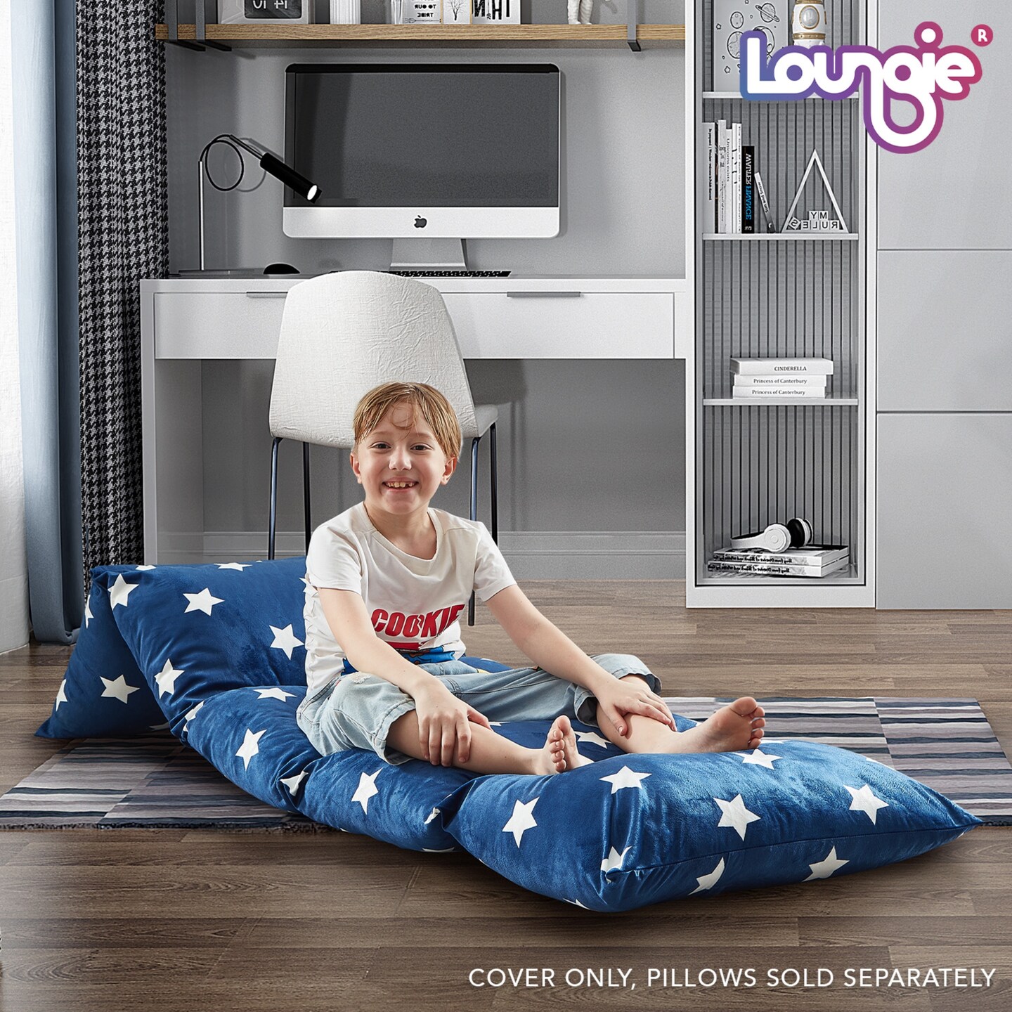 Floor Pillow Bed Cover 88&#x22;x26&#x22;
