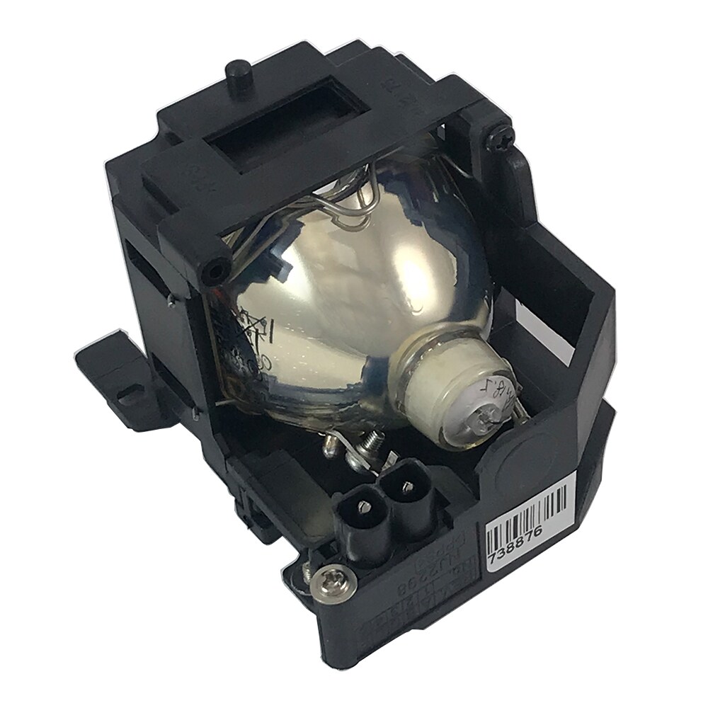 Hitachi PJ-658 Projector Housing with Genuine Original OEM Bulb