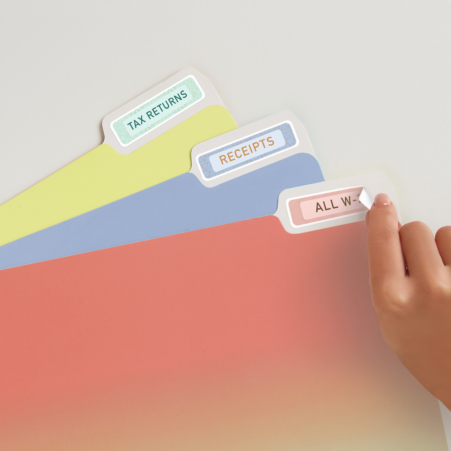 Avery Extra Large File Folder Labels, 15/16&#x22; x 3-7/16&#x22;, 450 Printable Labels, Removable, White (8425)