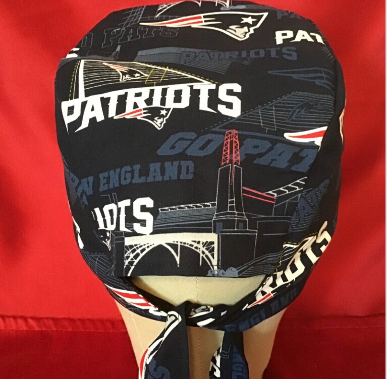 Patriots top surgical cap