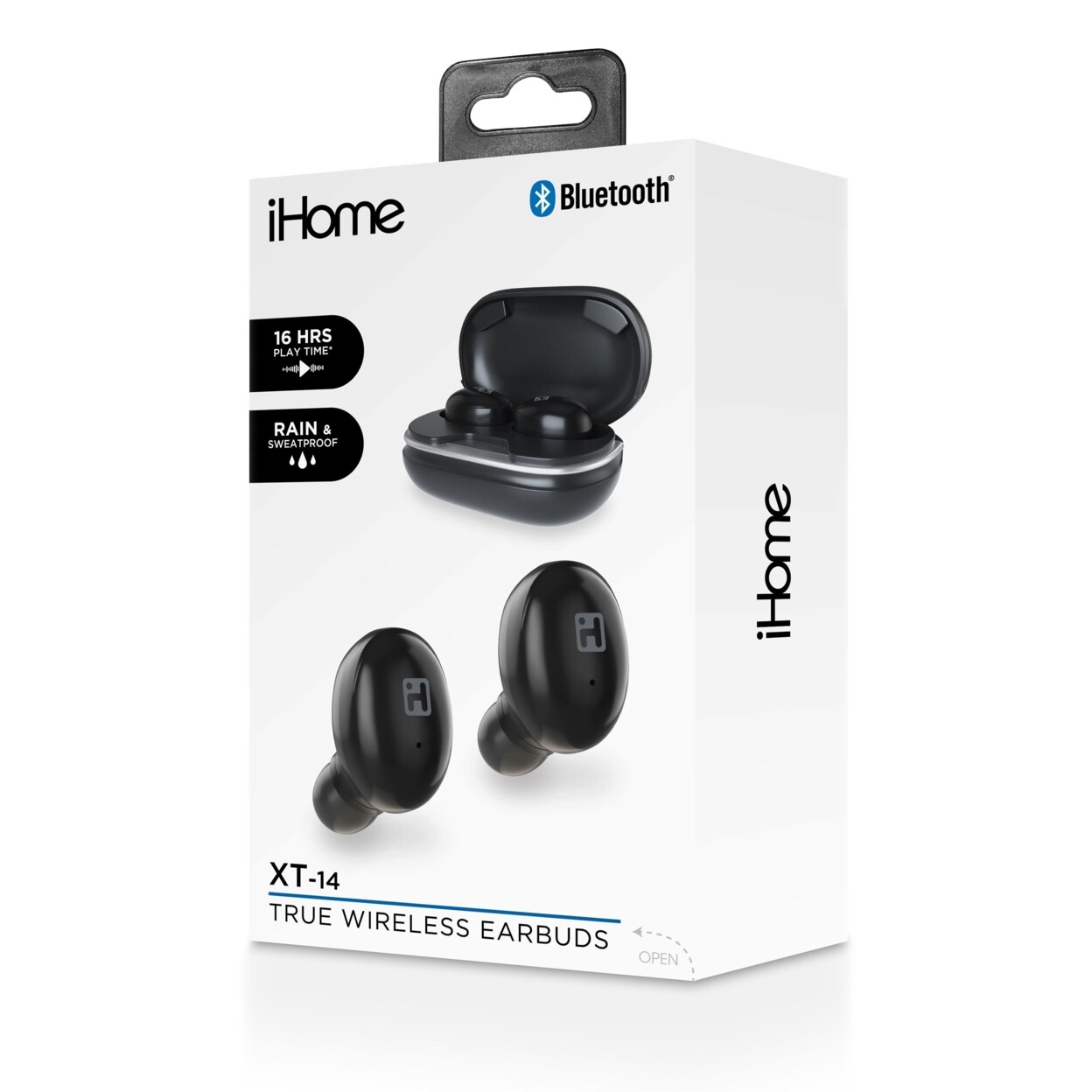 iHome XT-14 Bluetooth True Wireless Earbuds with Charging Case (BE-220)