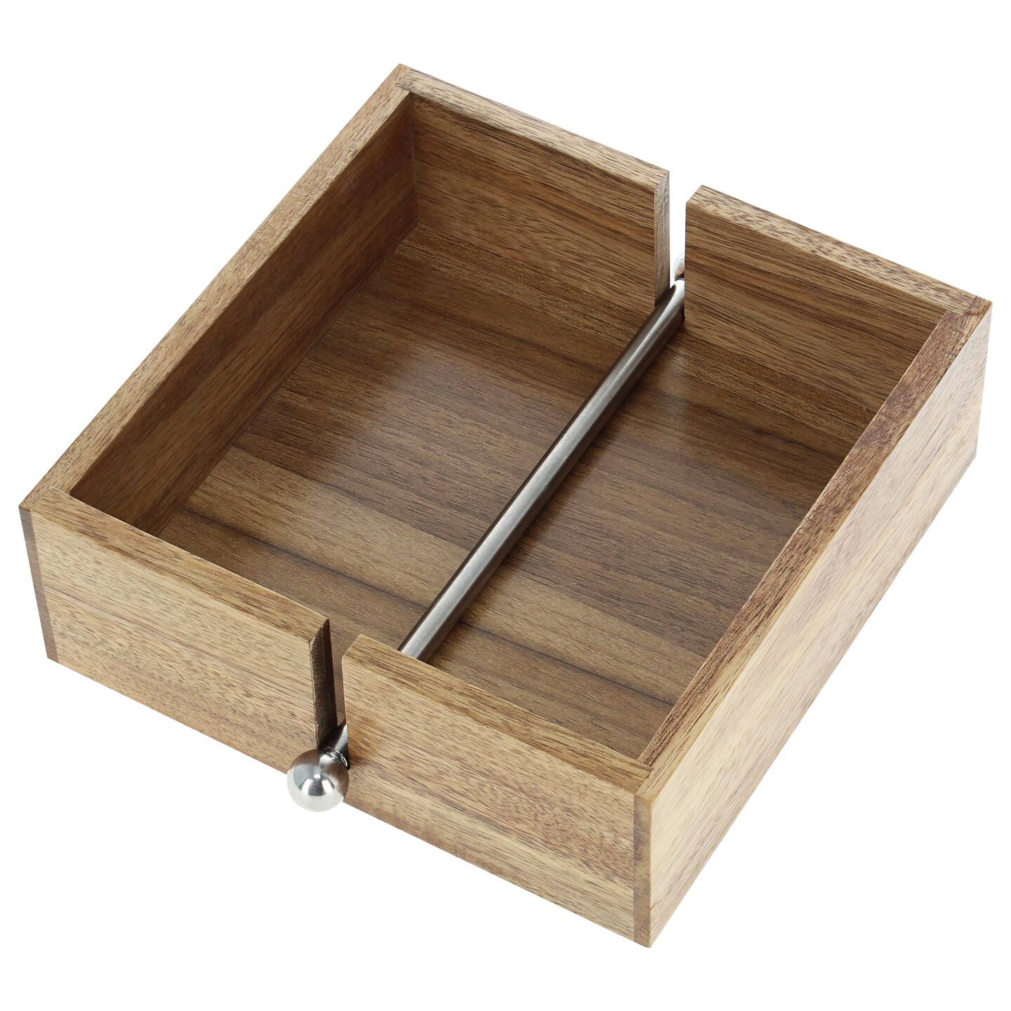 Creekview Home Emporium Farmhouse Napkin Holder - Wood Weighted Napkin Holder