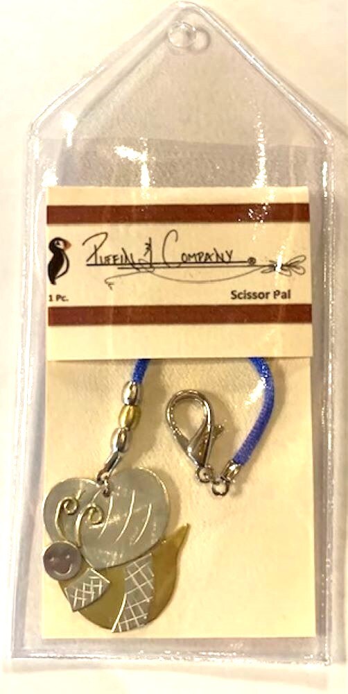 Puffin &#x26; Company Scissor Pal Fob - Bee