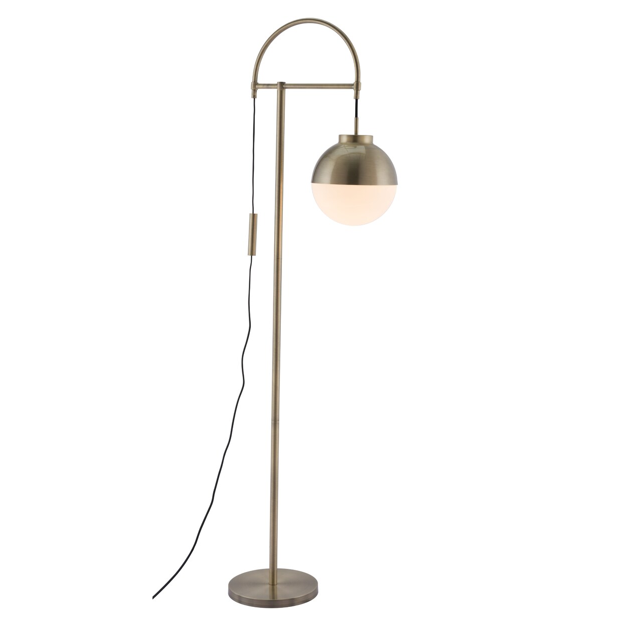 Zuo Modern Contemporary Inc. Waterloo Floor Lamp White and Bronze