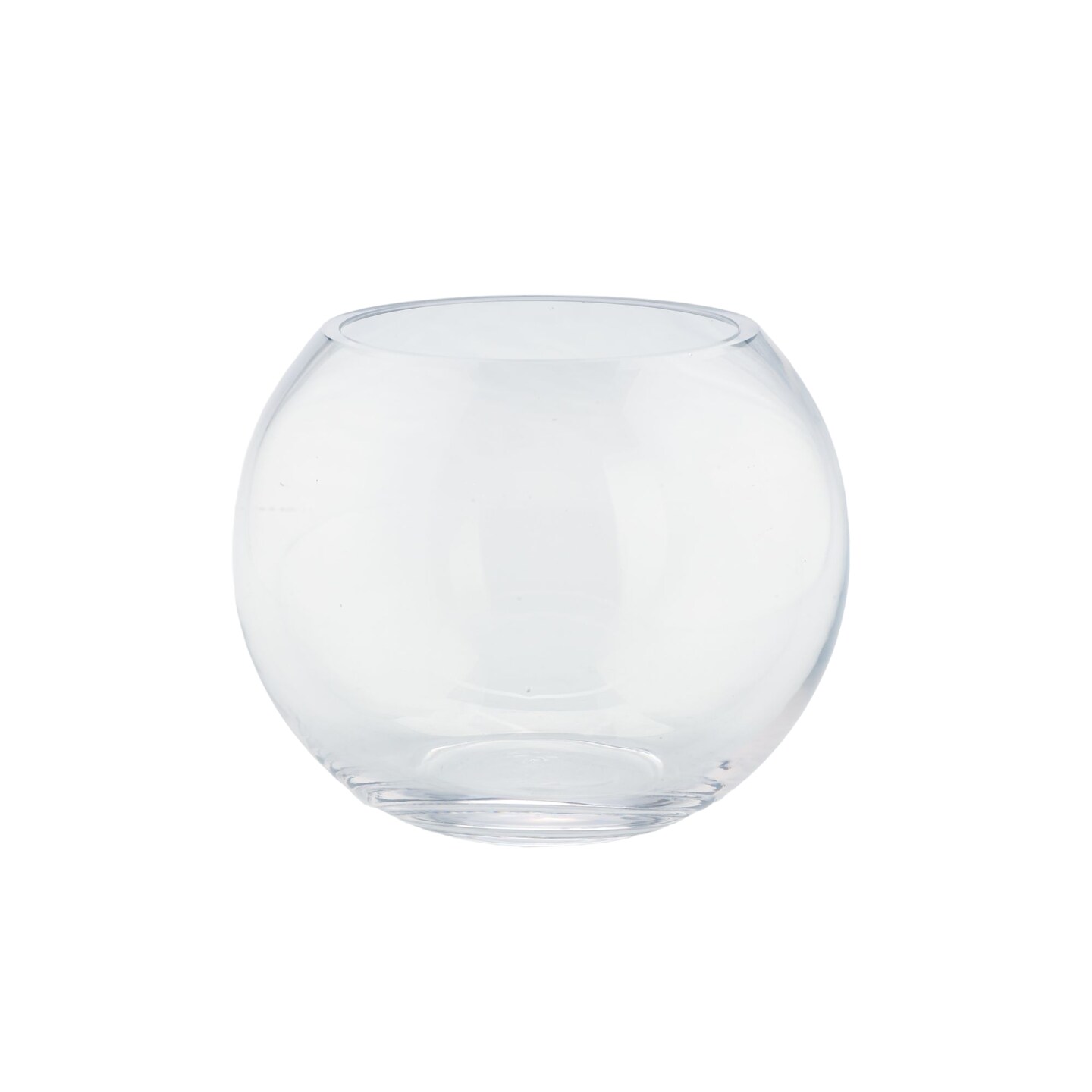 CC Home Furnishings 8" Clear Glass Bubble Bowl Floating Tealight Candle Holder