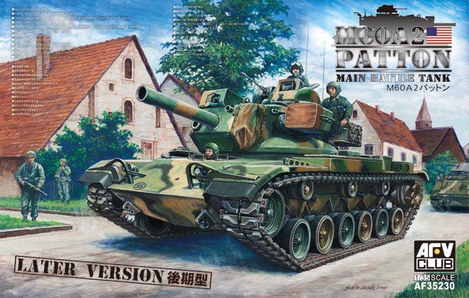 AFV Club  1/35 M60A2 Starship Patton Late Version Main Battle Tank Plastic Model