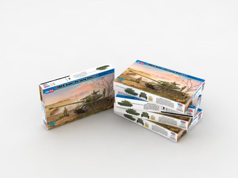 HobbyBoss  1/35 T26E4 SUPER PERSHINGPILOT #1 Plastic Model