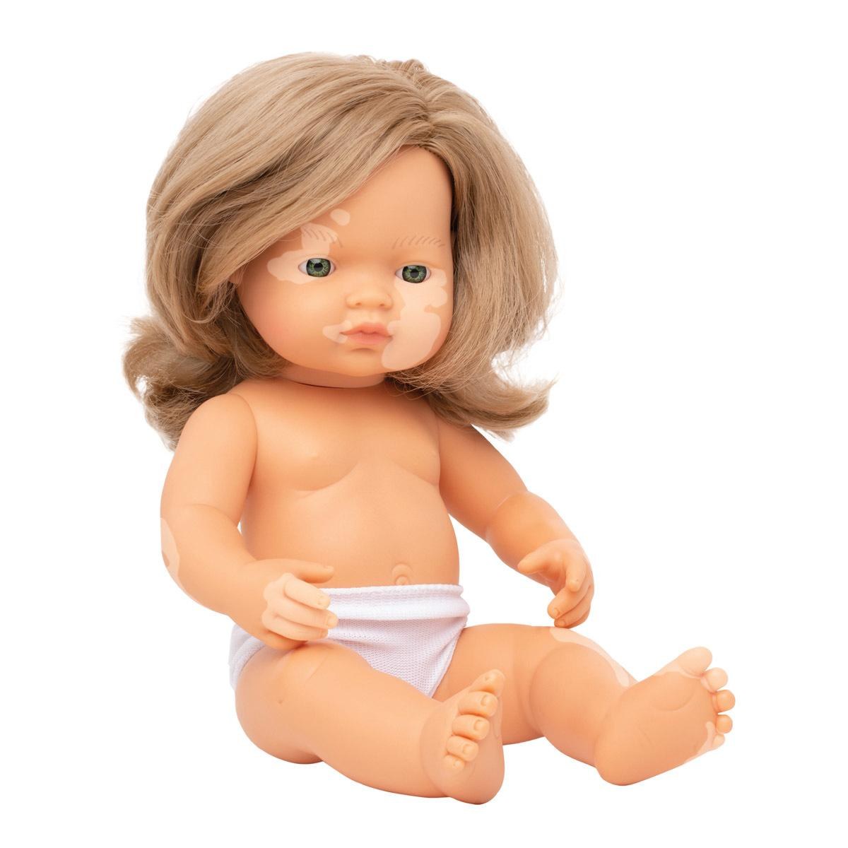 Miniland Doll with Vitiligo 15&#x22;