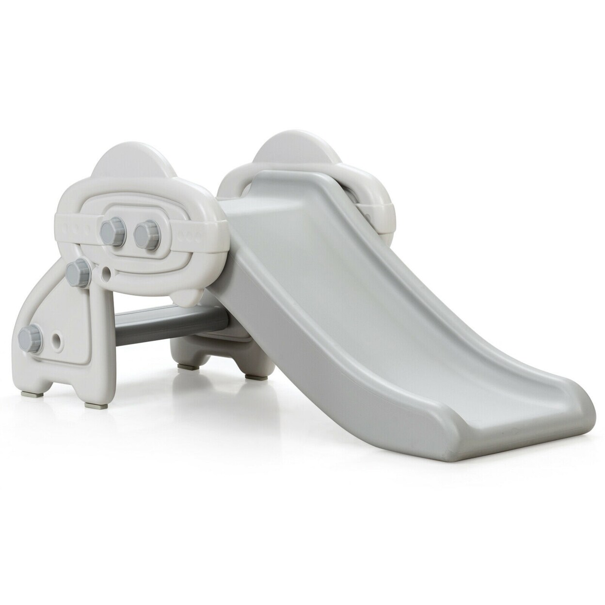 Baby Slide Indoor First Play Climber Slide Set For Boys Girls Blue/Gray