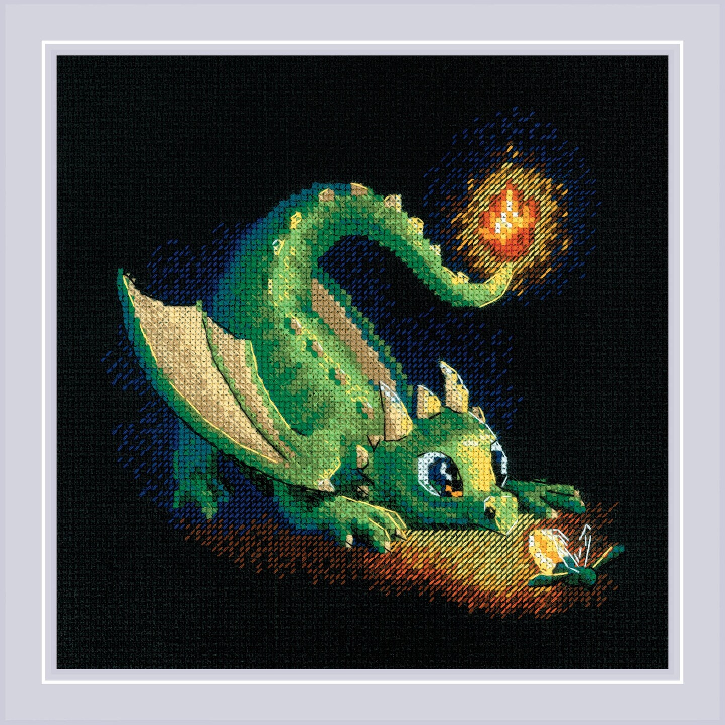 RIOLIS Counted Cross Stitch Kit 7.75&#x22;X7.75&#x22;-Naughty Sparkles