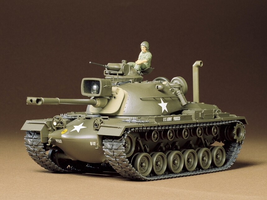Tamiya  1/35 TAM35120 - 1/35 Tamiya US M48A3 Patton Tank Assembly Kit
