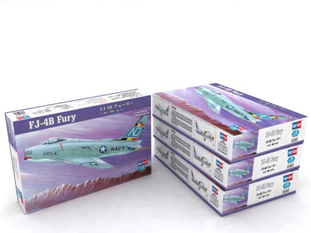 HobbyBoss  1/48 FJ-4B FURY Plastic Model