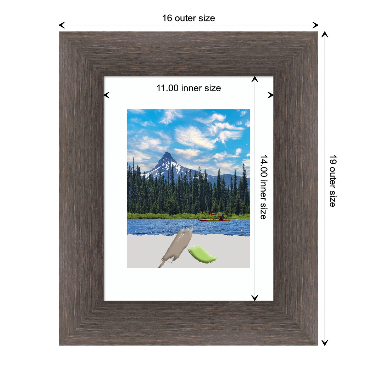 Hardwood Wood Picture Frame, Photo Frame, Art Frame