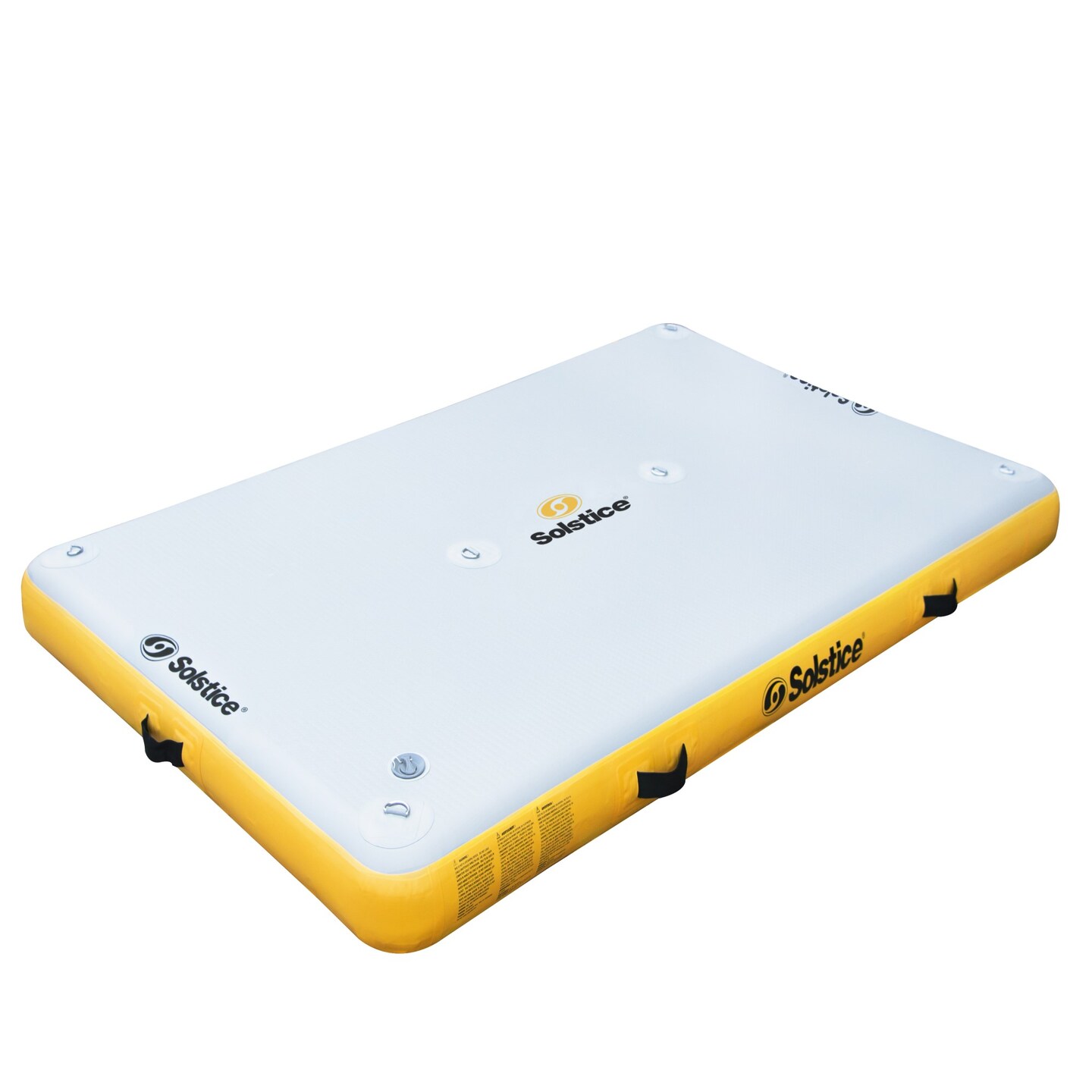 Swim Central Inflatable Private Solstice Drop Stitch Lake Dock Raft - 10'