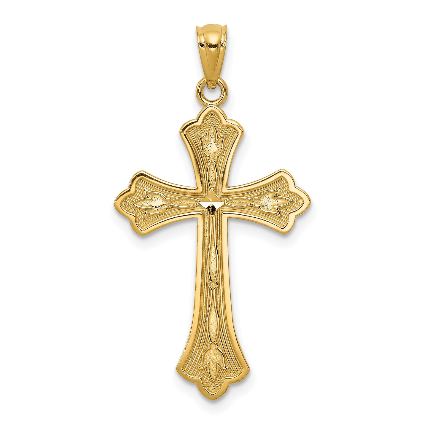 14k on sale religious pendants