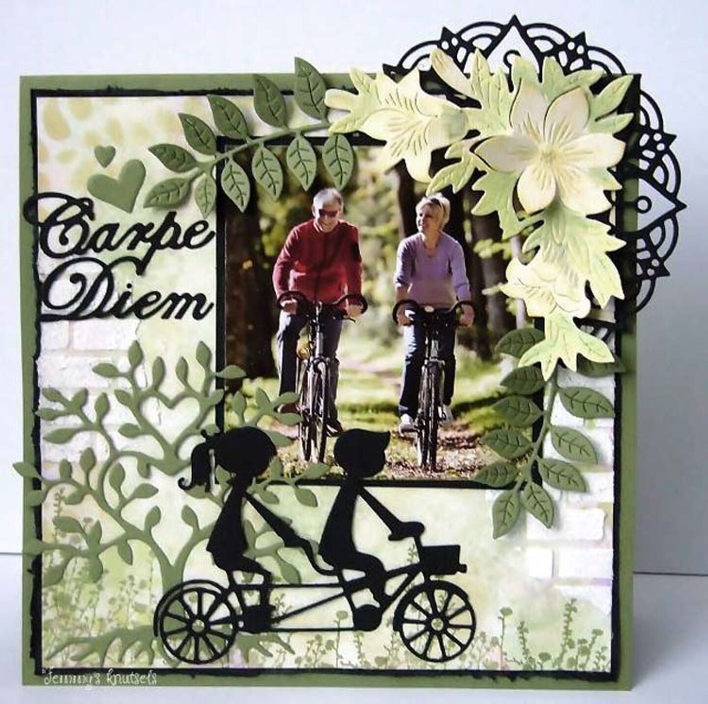Nellie&#x27;s Choice  - Shape Die Blue Corners of Flowers