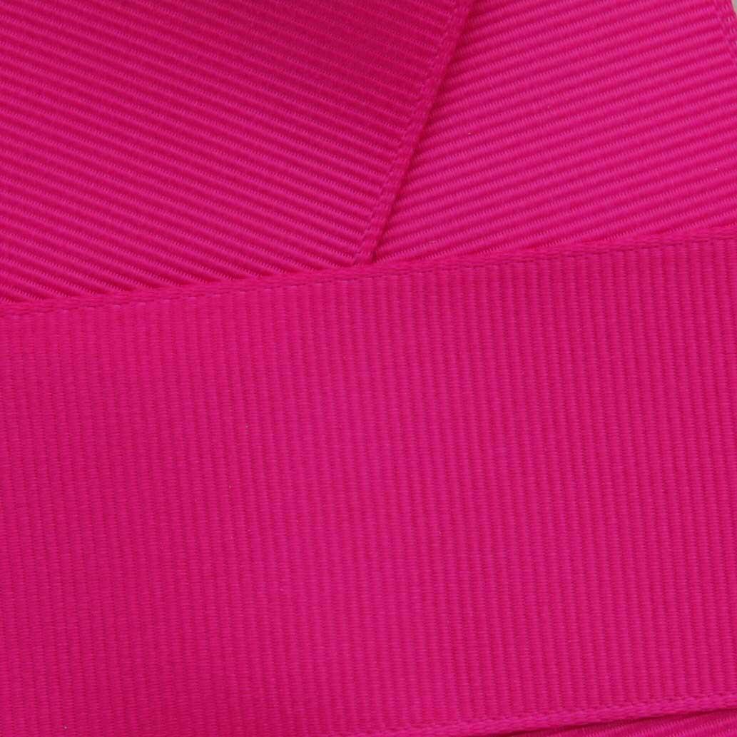 3&#x22; Grosgrain Ribbon Solid 187 Fuchsia 3yd