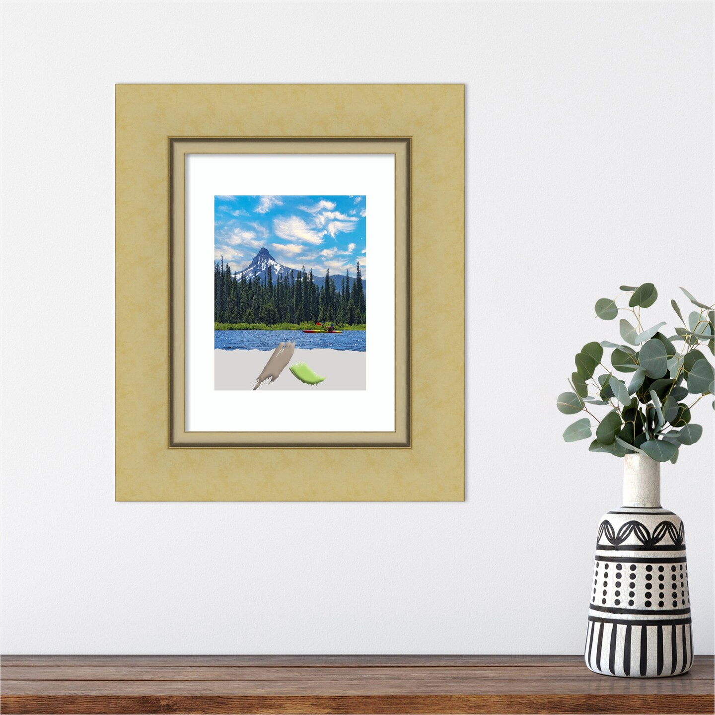 Landon Gold Picture Frame, Photo Frame, Art Frame